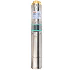 Bomba De Agua Sumergible 1/2hp 220v Pozo Profundo Metrox
