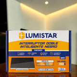 Interruptor Wifi Inteligente 2 Botones Doble Lumistar