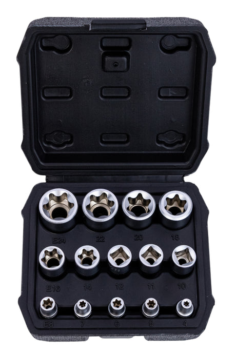 Juego De Dados Tipo E-tórx Estrella Hembra Hoteche 14 Pack - GASKA