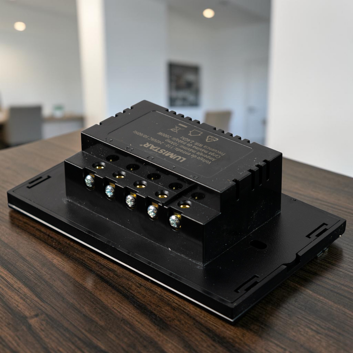 Interruptor Wifi Inteligente 3 Botones Tripe Lumistar