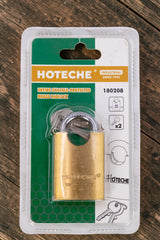 Candado Con Dos Llaves Seguridad 40mm Hoteche