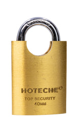 Candado Con Dos Llaves Seguridad 40mm Hoteche