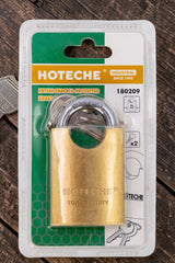 Candado Con Dos Llaves Seguridad 50mm Hoteche