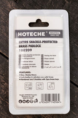 Candado Con Dos Llaves Seguridad 50mm Hoteche