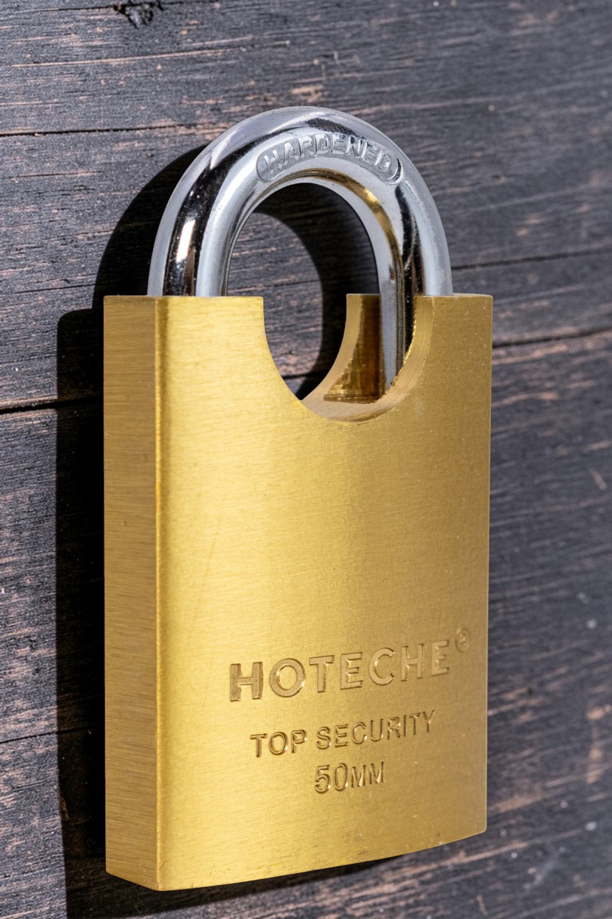 Candado Con Dos Llaves Seguridad 50mm Hoteche