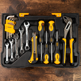 Kit Herramientas Con Ratchet 1/2 Y 1/4 79 Piezas Hoteche