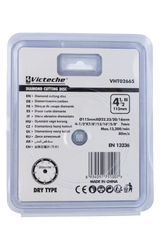 Disco De Corte Segmentado 115mm 4 1/2 Victeche