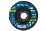 Disco Flap Lija 4-1/2 7/8 Victeche