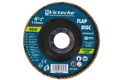 Disco Flap Lija 4-1/2 7/8 Victeche