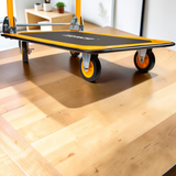 Carretilla Plegable Tipo Plataforma 73x47cm 120kg Hoteche