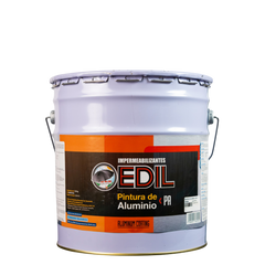 Pintura Aluminizada Para Techo 4g Edil