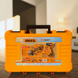 Kit Taladro Percutor Y Esmeril Inalámbrico 20v Ingco