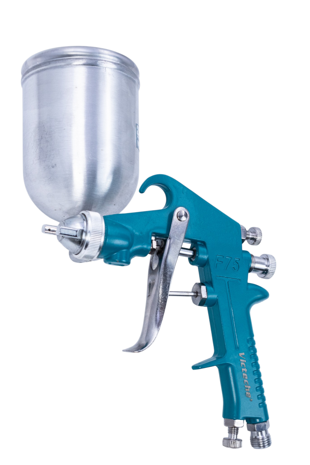 Pistola De Aire Para Pintar Envase 400ml Pico 1.5 Victeche