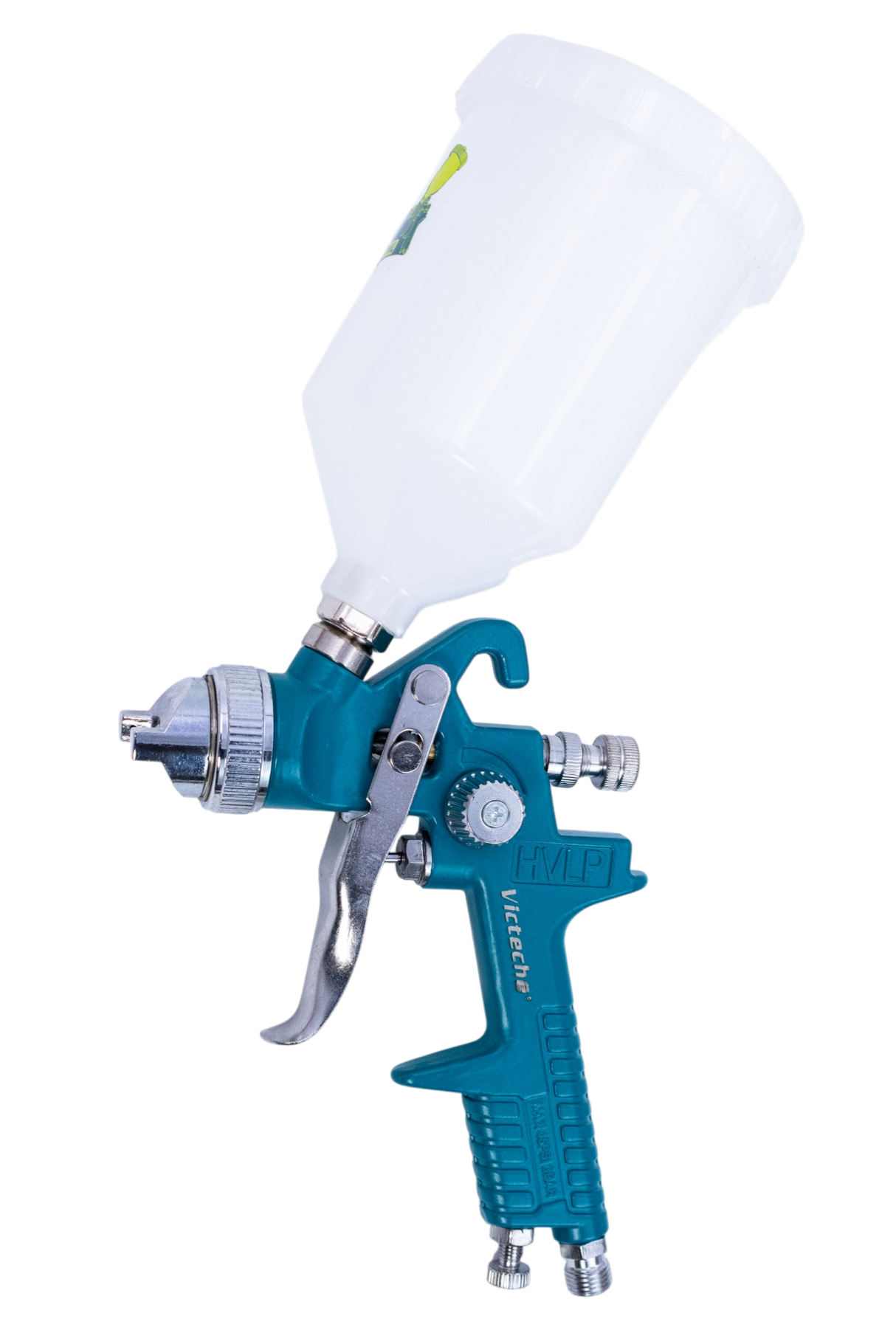Pistola De Aire Para Pintar Envase 600ml Pico 1.5 Victeche