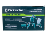 Pistola Para Pintar Kit De 5 Accesorios Victeche
