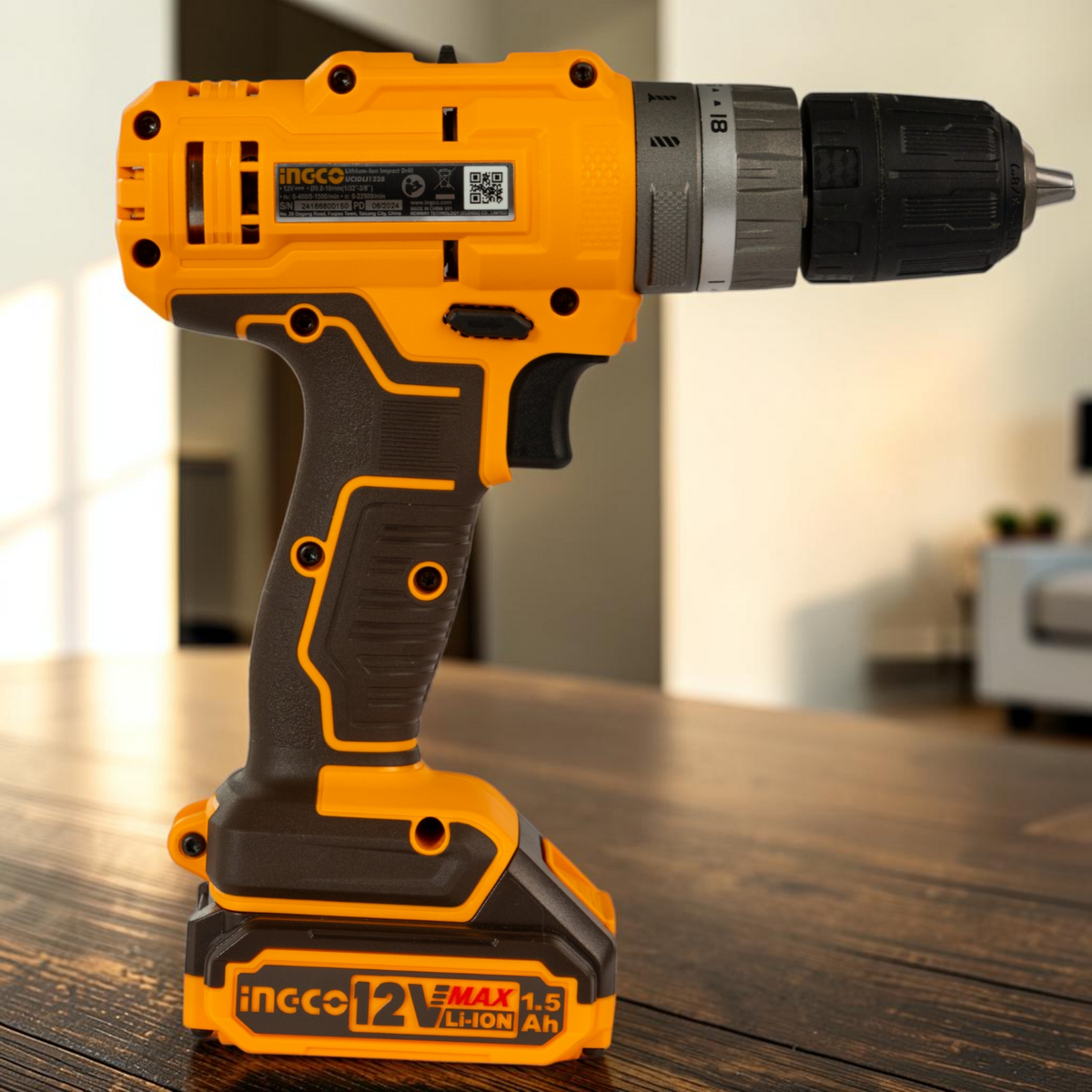 Taladro Destornillador Inalambrico Recargable 20v Ingco