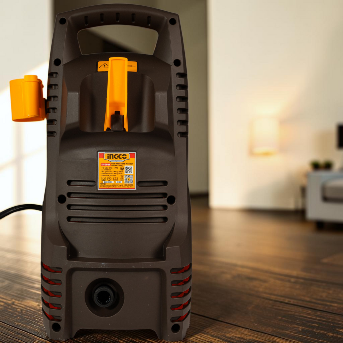 Hidrojet Hidrolavadora 1900psi 1400w Alta Presión Ingco