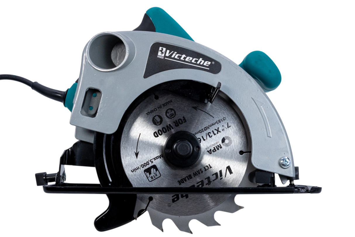Sierra Circular 185mm 1600w 7 1/4 24 Dientes Victeche