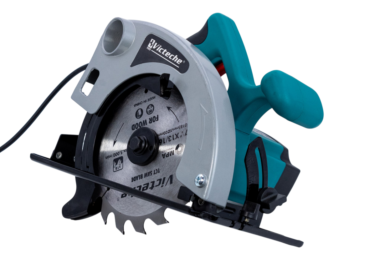 Sierra Circular 185mm 1600w 7 1/4 24 Dientes Victeche