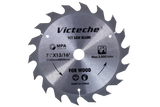 Sierra Circular 185mm 1600w 7 1/4 24 Dientes Victeche