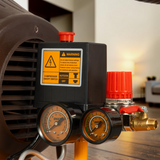 Compresor De Aire 24 Litros 2hp Sin Aceite Ingco