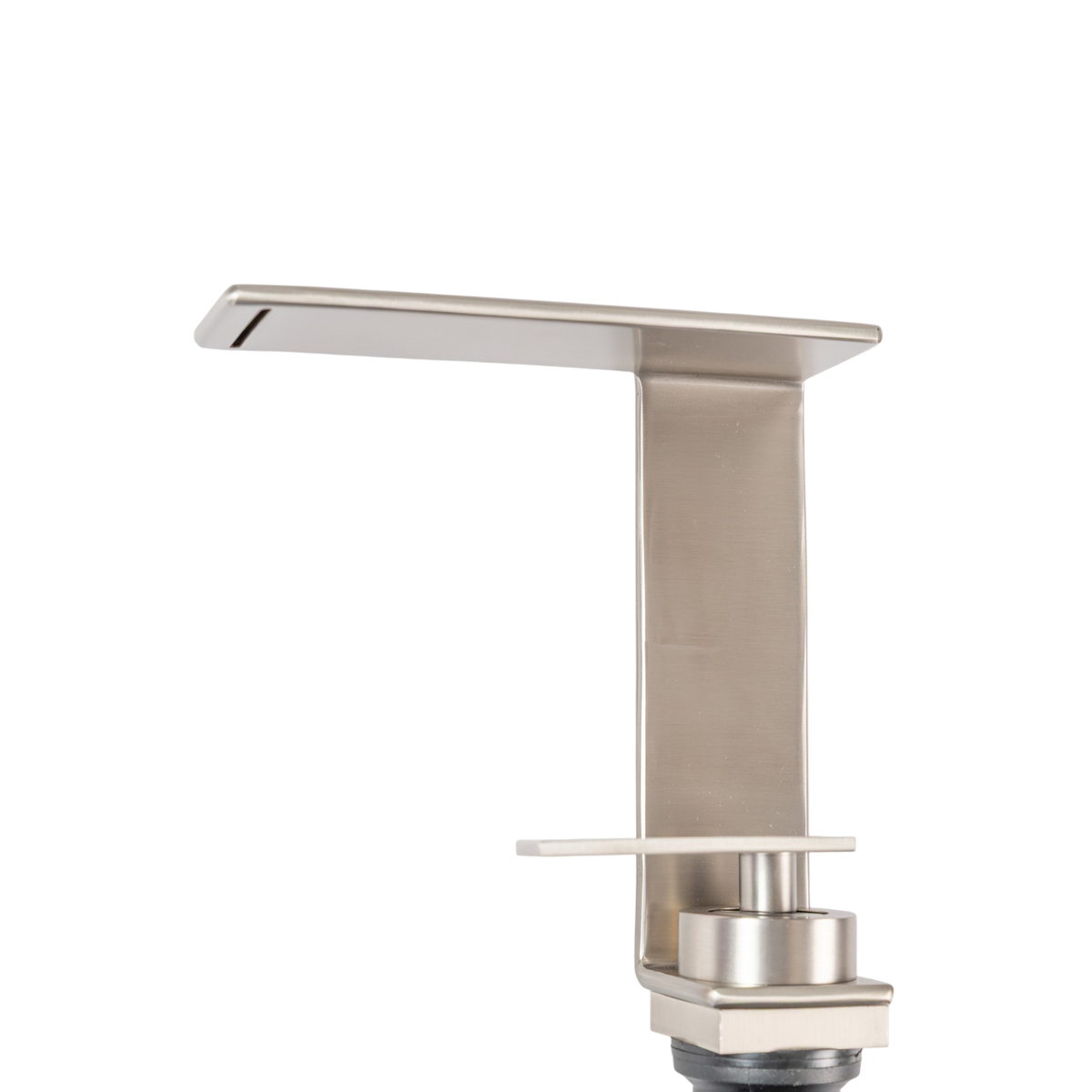 Llave Grifo Lavamanos Acero De Lujo Acero Cepillado Belt-g