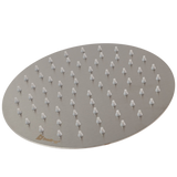 Regadera Redonda Anticalcárea 8 Ultra Plana Plateada Belt-g