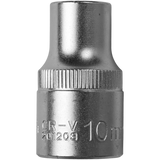 Dado Hexagonal 10mm Dr. Socket 1/2 Hoteche