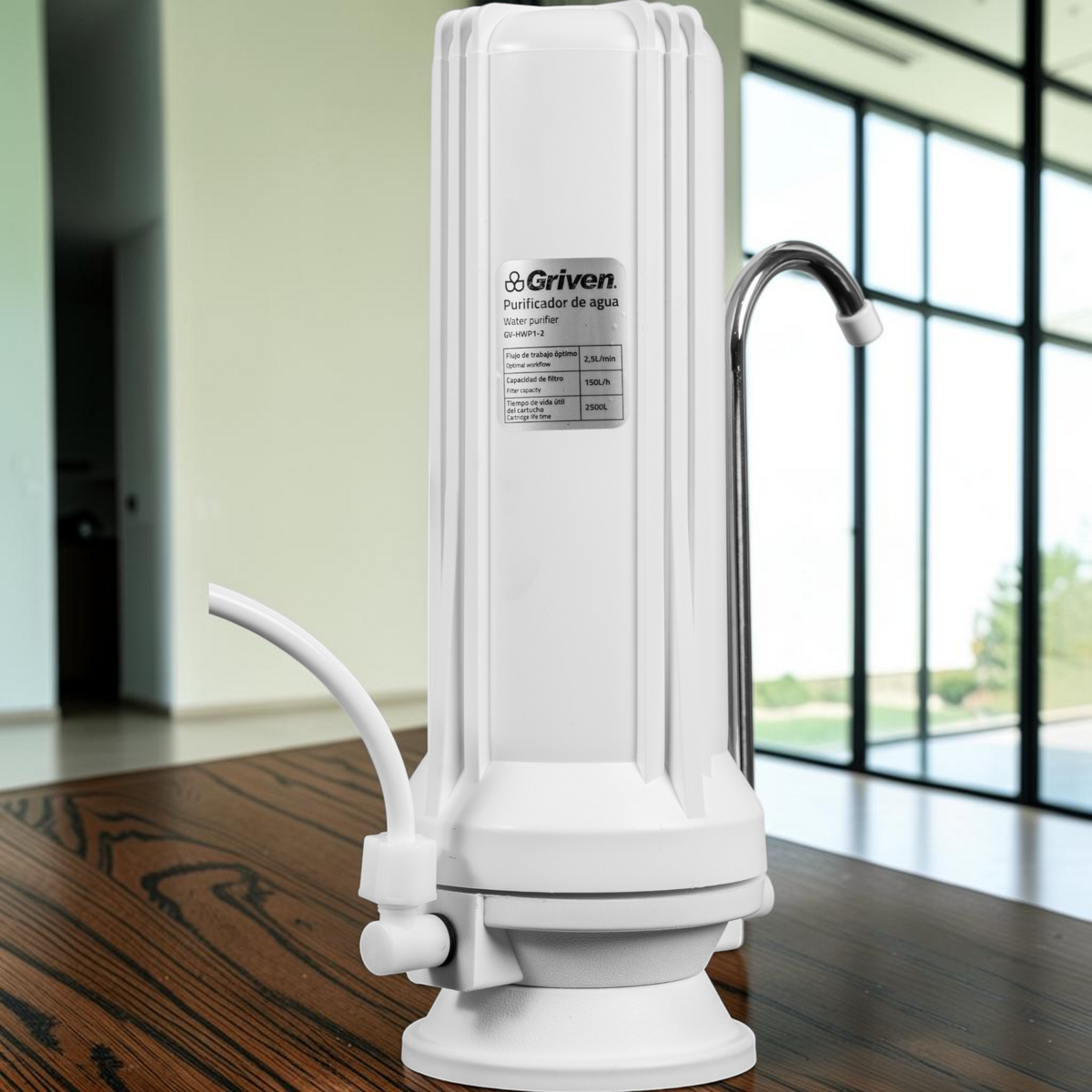 Filtro Purificador De Agua Blanco Griven