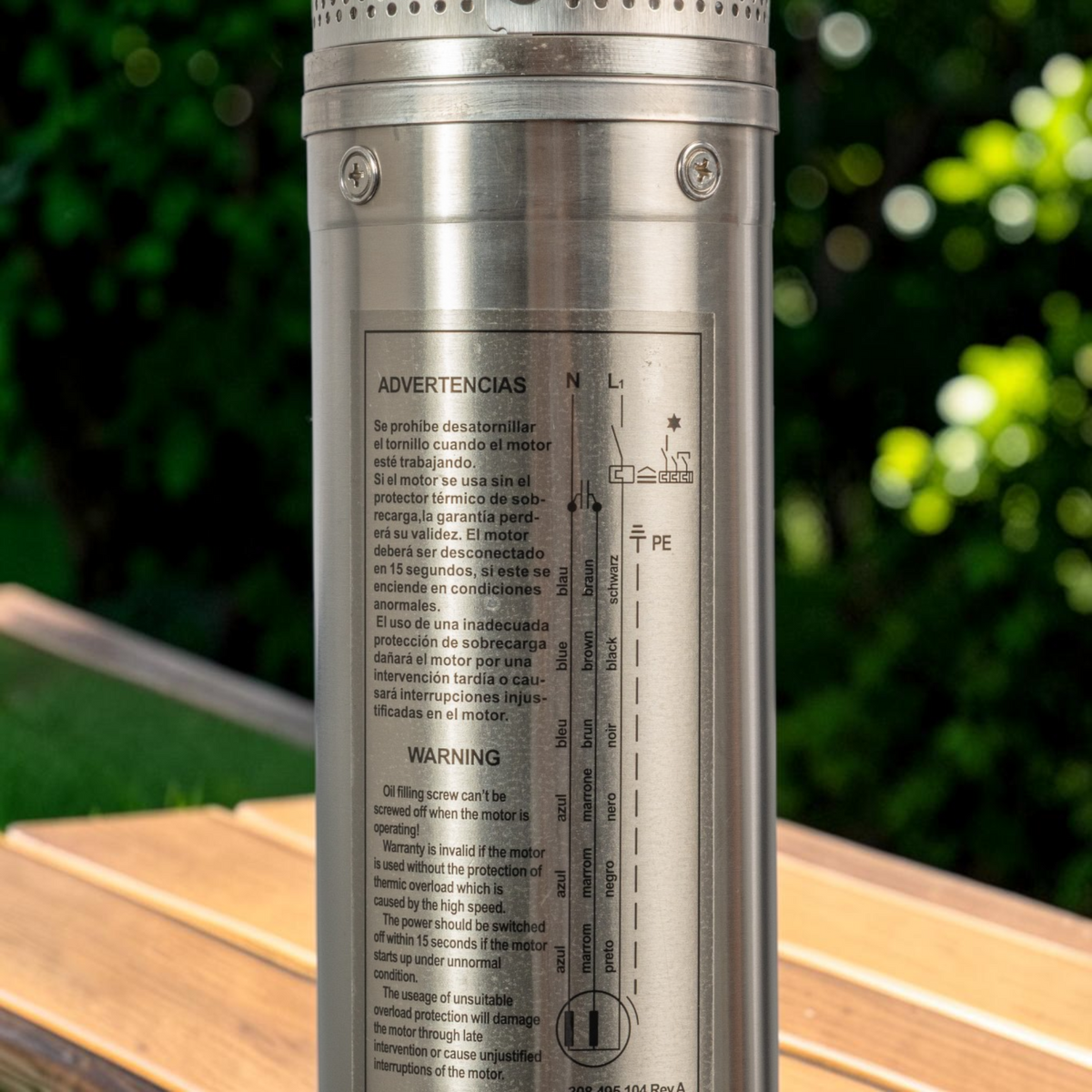 Bomba De Agua Sumergible 1/2hp 120v Griven