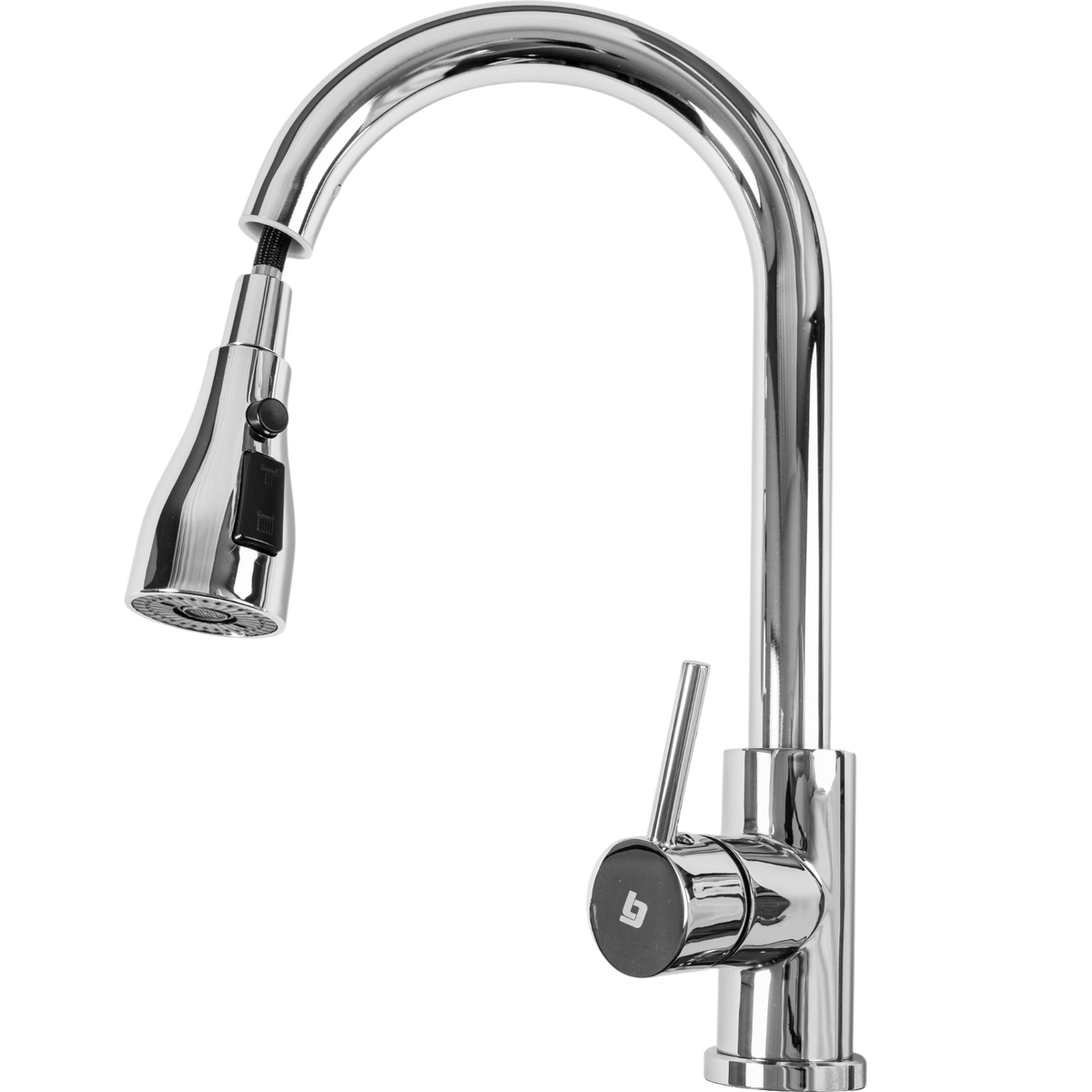 Grifo Llave Cocina Extensible Para Fregadero Cromado Belt-g