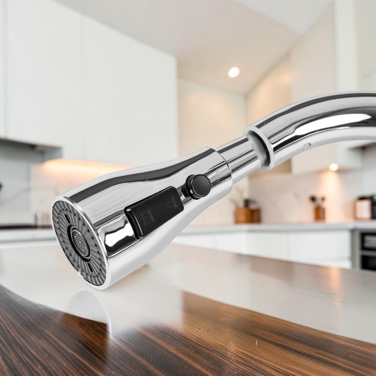Grifo Llave Cocina Extensible Para Fregadero Cromado Belt-g
