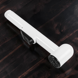 Ducha Telefono Plastico Blanco Manguera Acero Belt-g