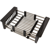 Escurridor Extensible Topo Acero Inoxidable Marrón Belt-g
