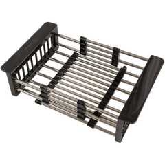Escurridor Extensible Topo Acero Inoxidable Marrón Belt-g