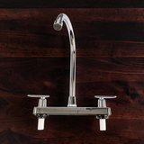 Llave De Grifo Lavaplatos Cuello Cisne Cromado Belt-g