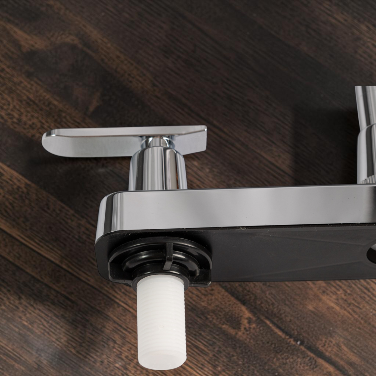 Llave De Grifo Lavaplatos Cuello Cisne Cromado Belt-g
