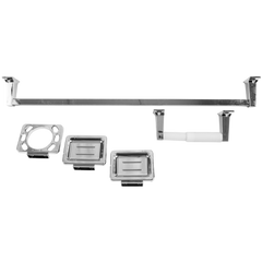 Juego Set De Accesorios Para Baño De Lujo En Acero Belt-g