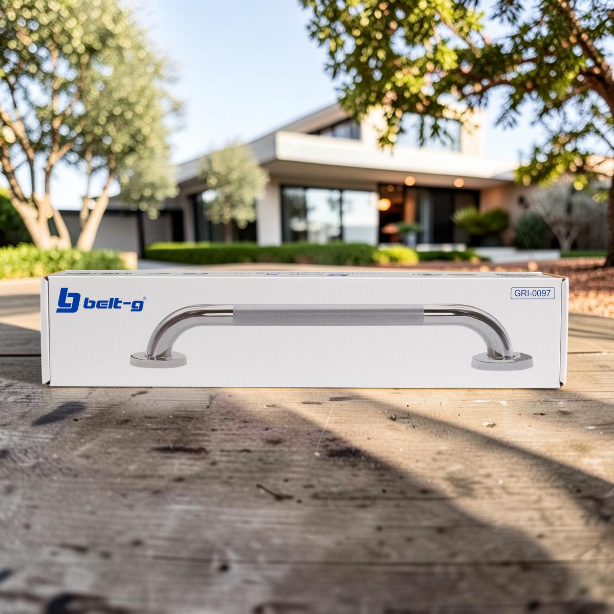 Barra De Agarre Para Baño Y Toallero Acero Inoxidable Belt-g