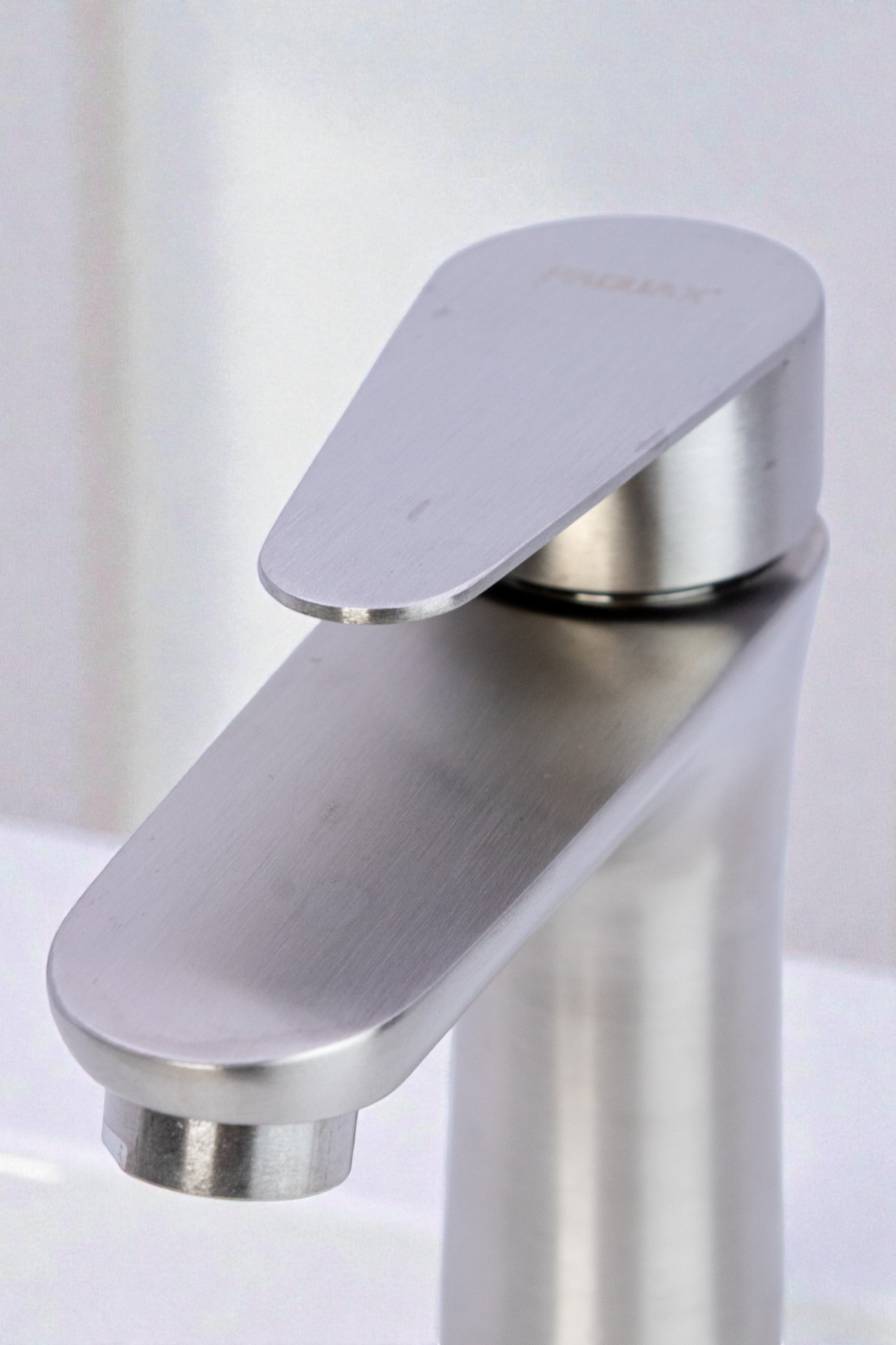 Llave Para Lavamanos De Lujo Acero Inoxidable Faguax