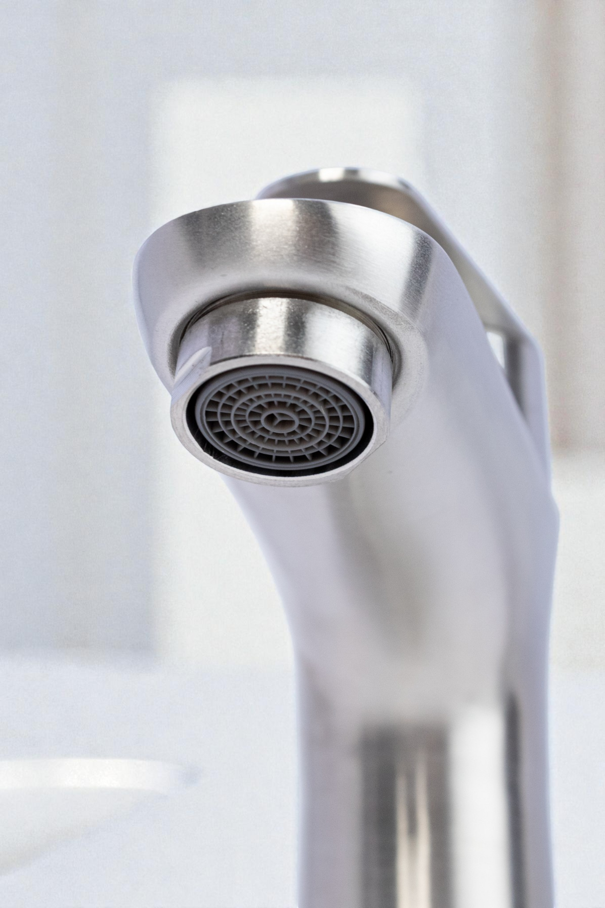 Llave Para Lavamanos De Lujo Acero Inoxidable Faguax
