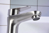Llave Para Lavamanos Alto De Lujo Acero Inoxidable Faguax - GASKA
