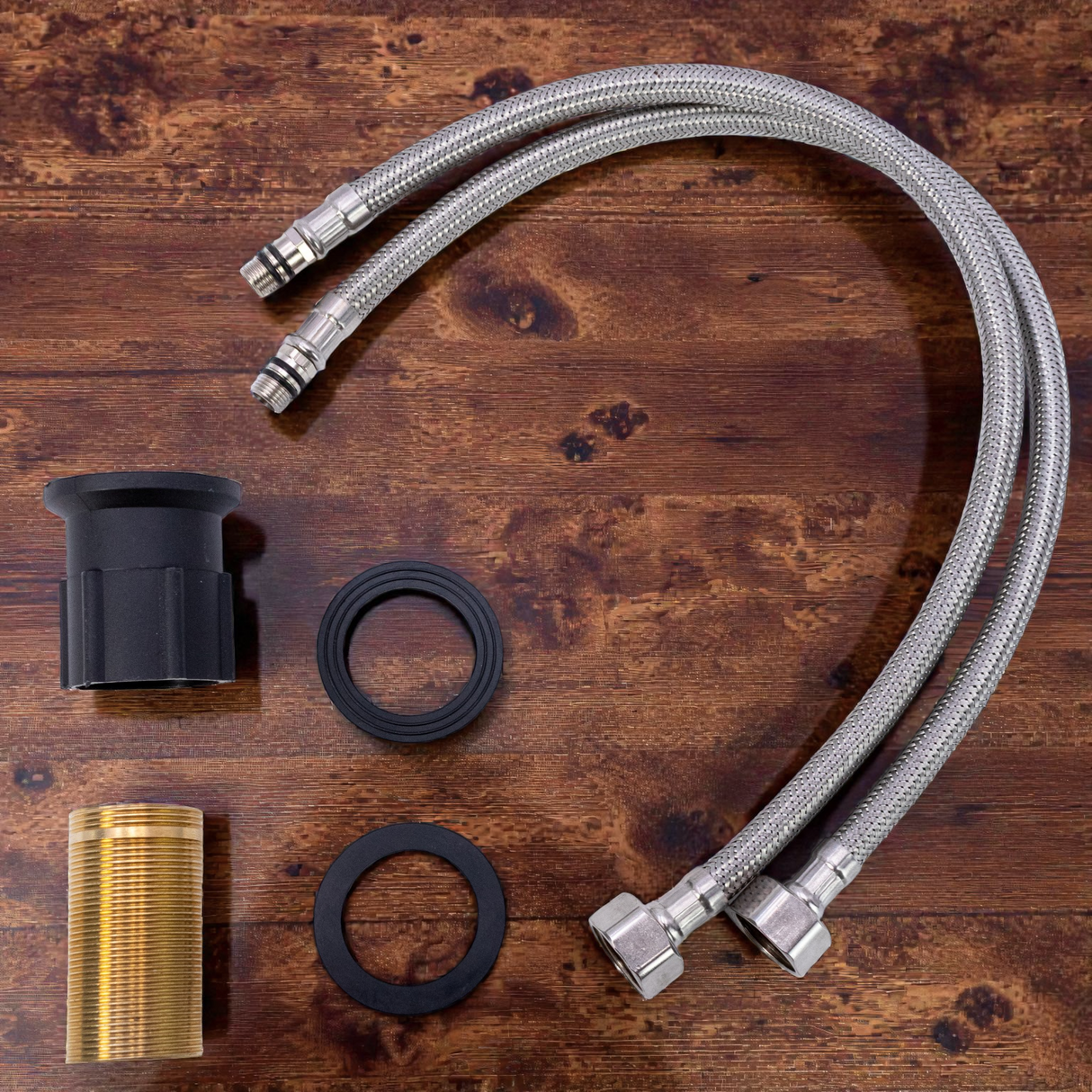 Llave Para Lavamanos Alto De Lujo Acero Inoxidable Faguax - GASKA