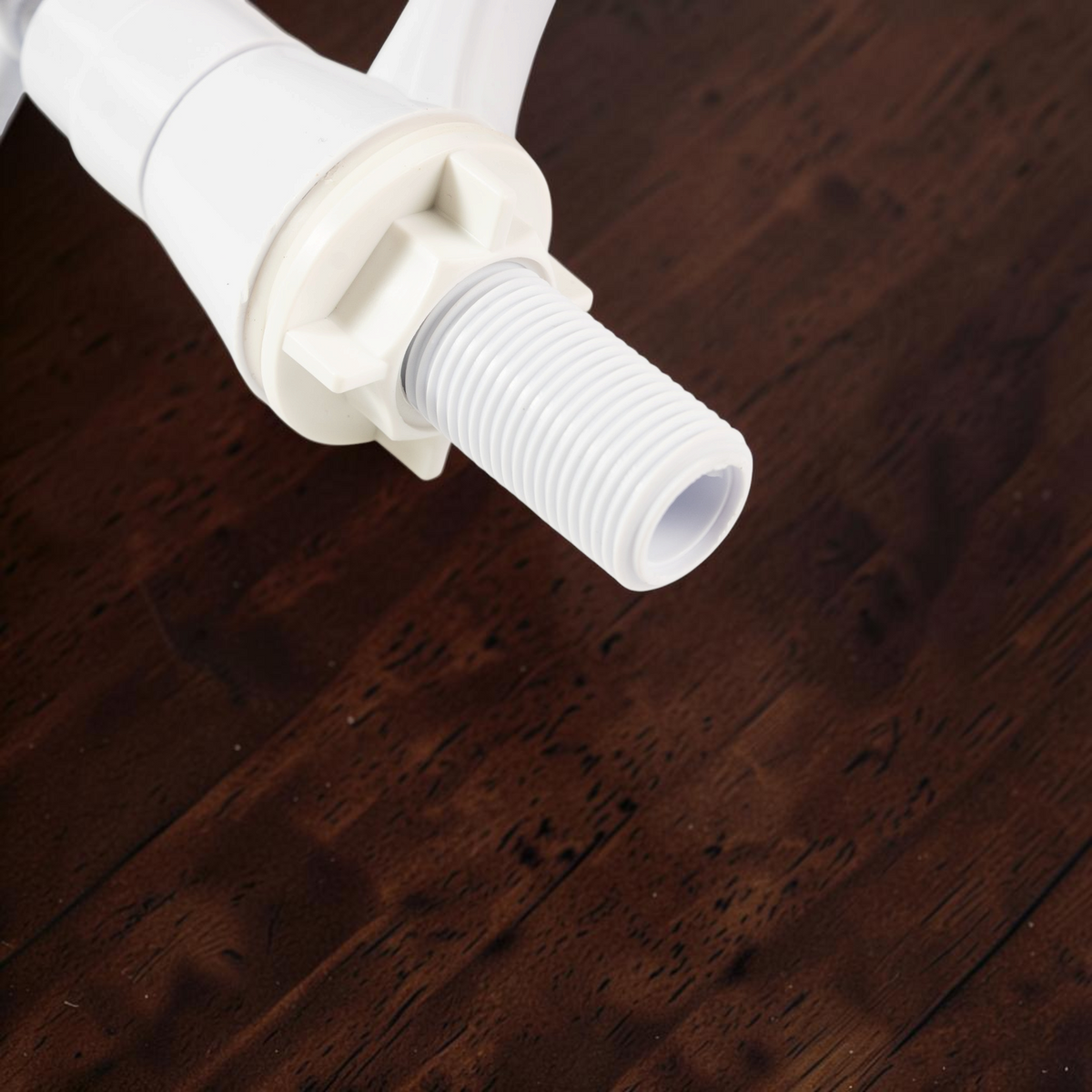 Llave Grifo Lavamano Individual Abs Blanco Griven
