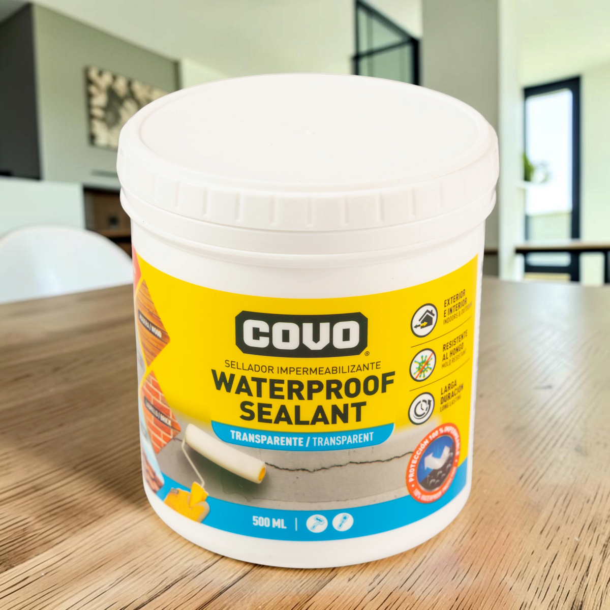 Sellador Impermeabilizante Techo Concreto Madera Covo