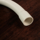 Curva Electricidad Conduit Pvc 1/2 90 Blanco Uniteca