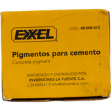 Pigmento Para Cemento Negro 1kg Exxel