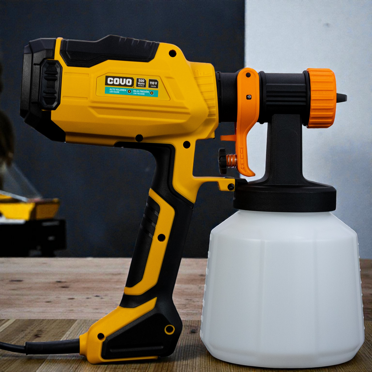 Pistola Spray Para Pintar 500w Covo