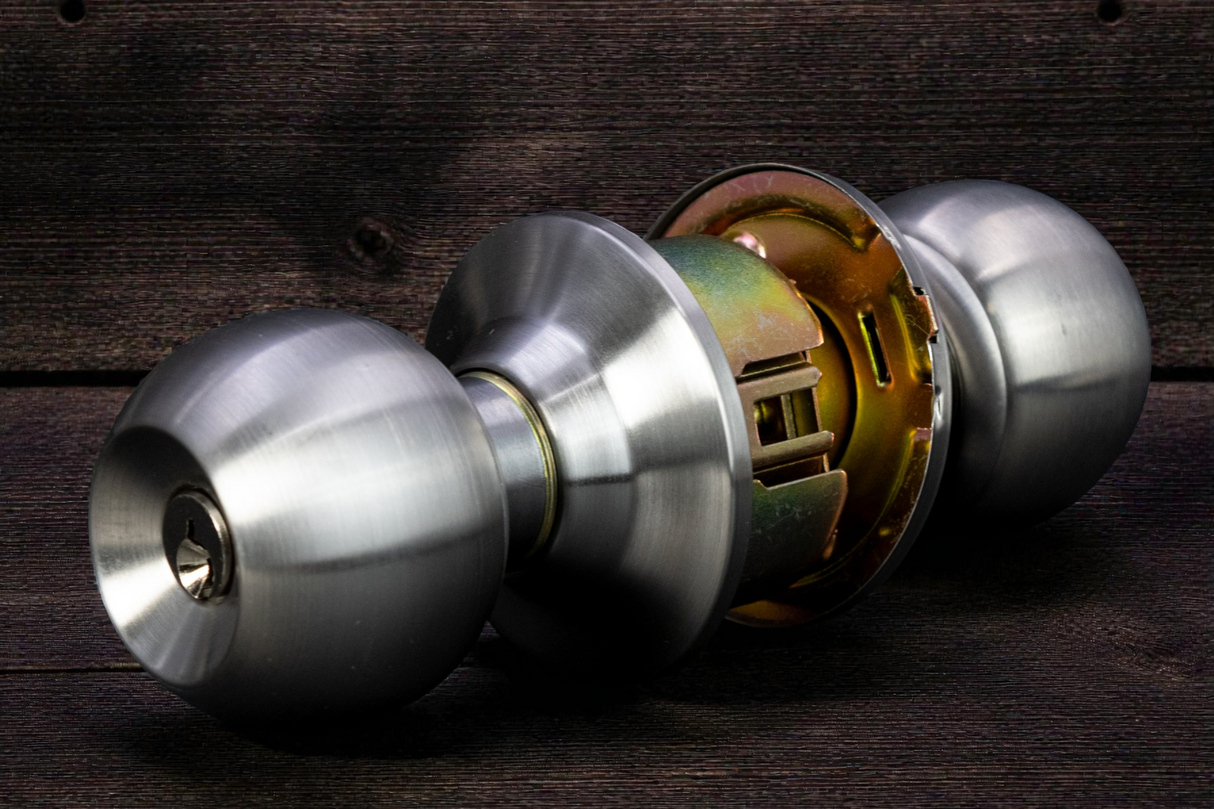 Cerradura De Pomo Puertas De Habitación Y Baño 3 Llaves Covo