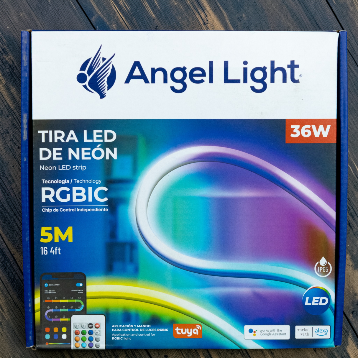 Kit Cinta Led Tipo Neon Rgb Flexible 5mts Angel Light